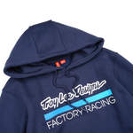 Pullover Hoodie Troy Lee Designs Factory Racing Navy / Blue
