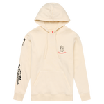 Womens Pullover Peace Out Vintage White