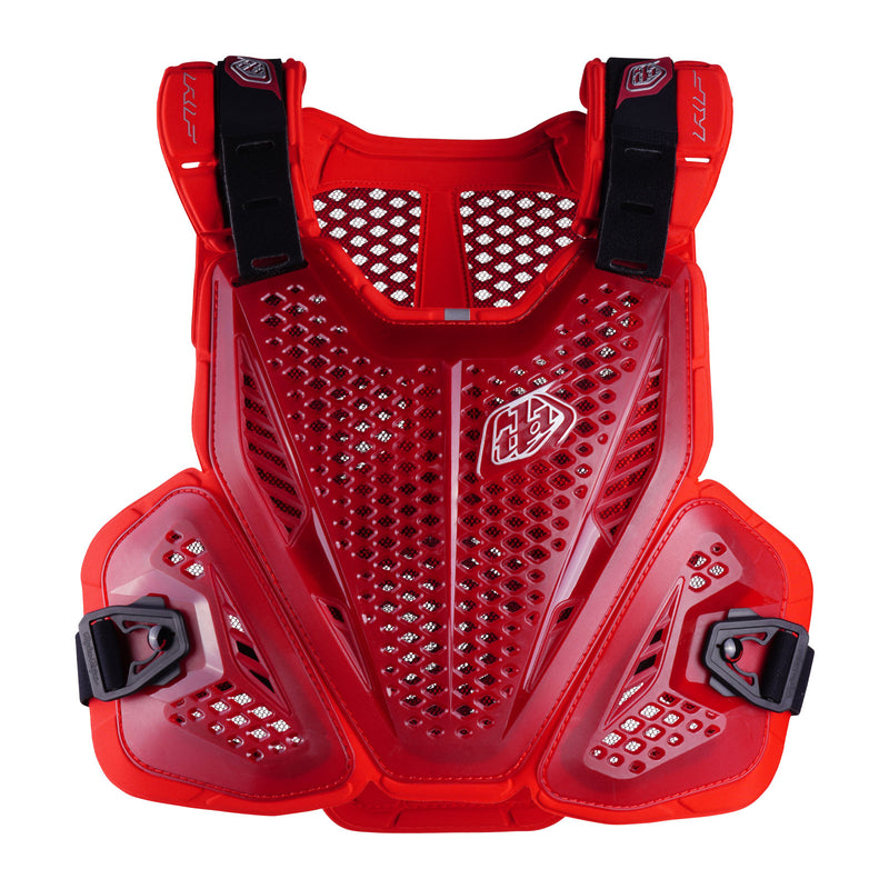 Rockfight Pro Chest Guard Solid Translucent Red