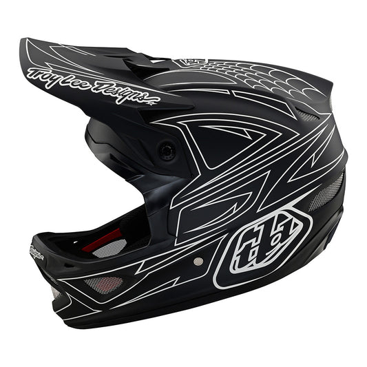 D3 Fiberlite Helmet Spiderstripe Black