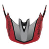 D4 Composite Helmet Qualifier Silver / Red