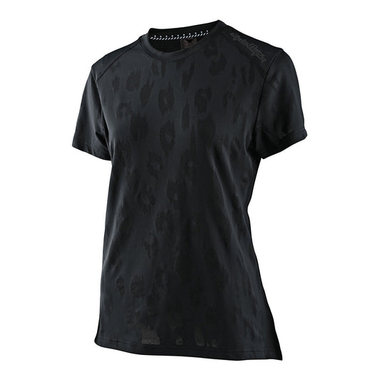 Jersey MC Lilium Jacquard Noir Femme