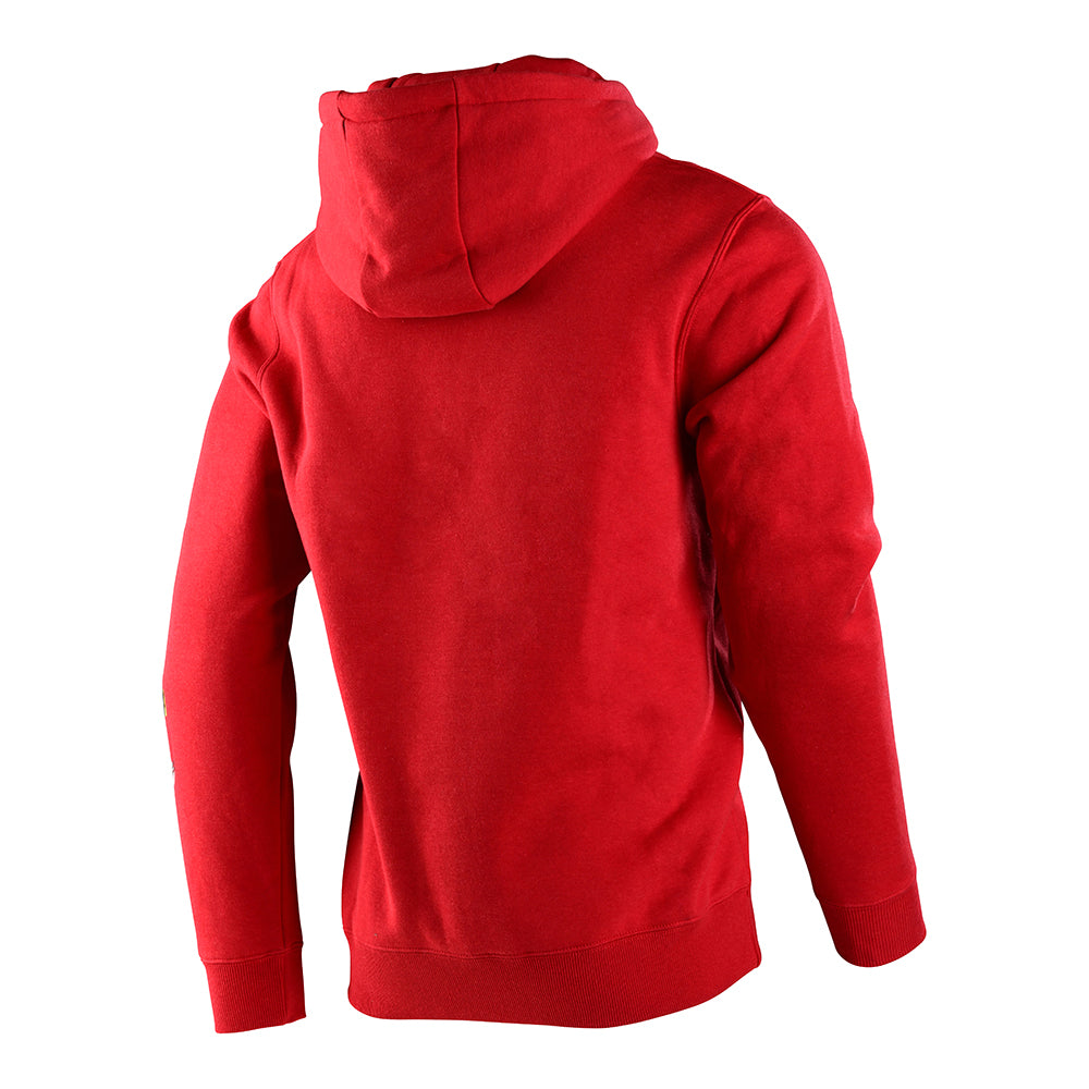 Pullover Fleece TLD Factory Icon Red