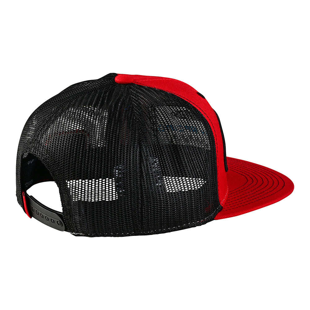 Snapback Hat TLD Factory Pit Crew Red