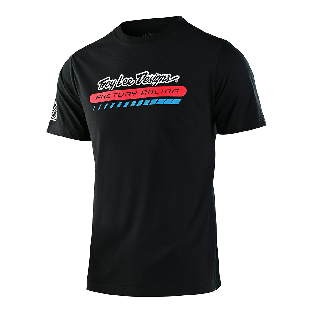 Short Sleeve Tee TLD Factory Racing Black