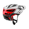 Pin's Casque A3 Blanc / Rouge