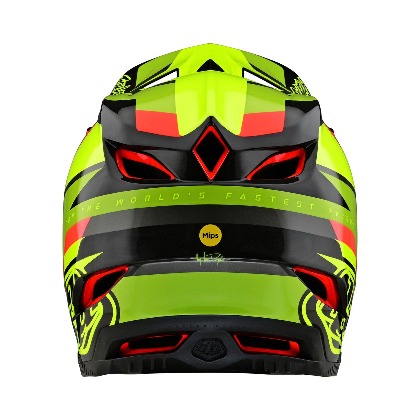 Casque D4 Carbon Omega Noir / Jaune