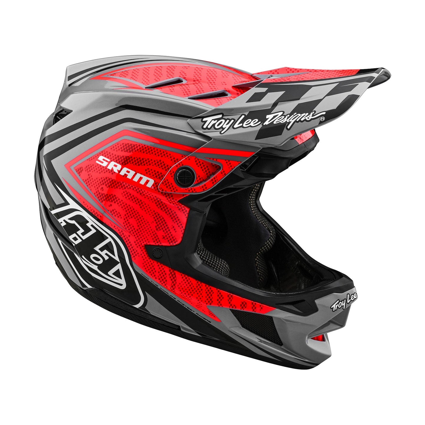 D4 Carbon Helmet SRAM Red / Black