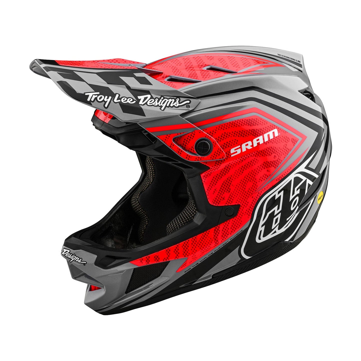 D4 Carbon Helmet SRAM Red / Black