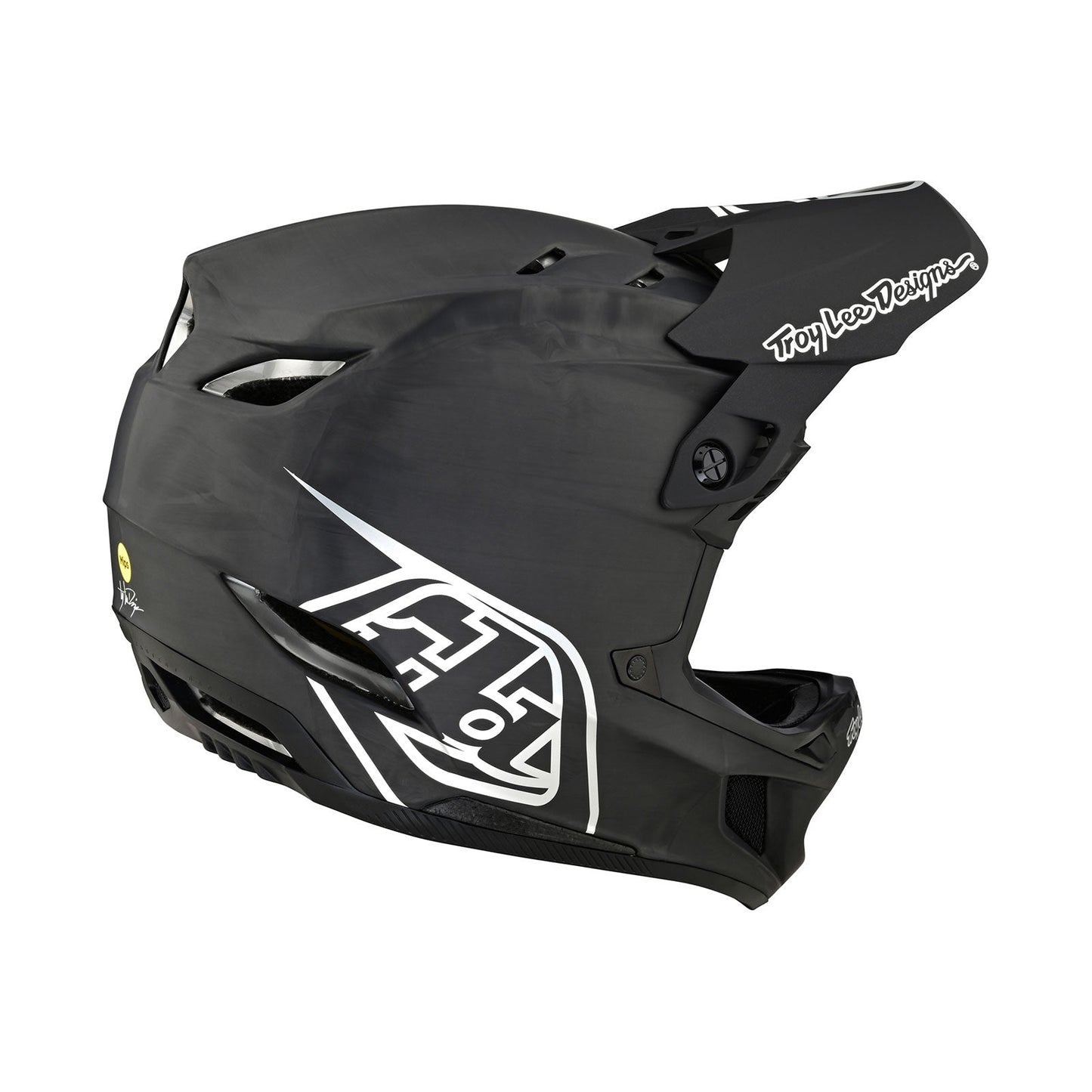 Casque D4 Carbon Stealth Noir / Argent