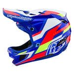 Casque composite D4 Omega Blanc/Bleu