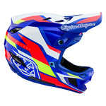 Casque composite D4 Omega Blanc/Bleu