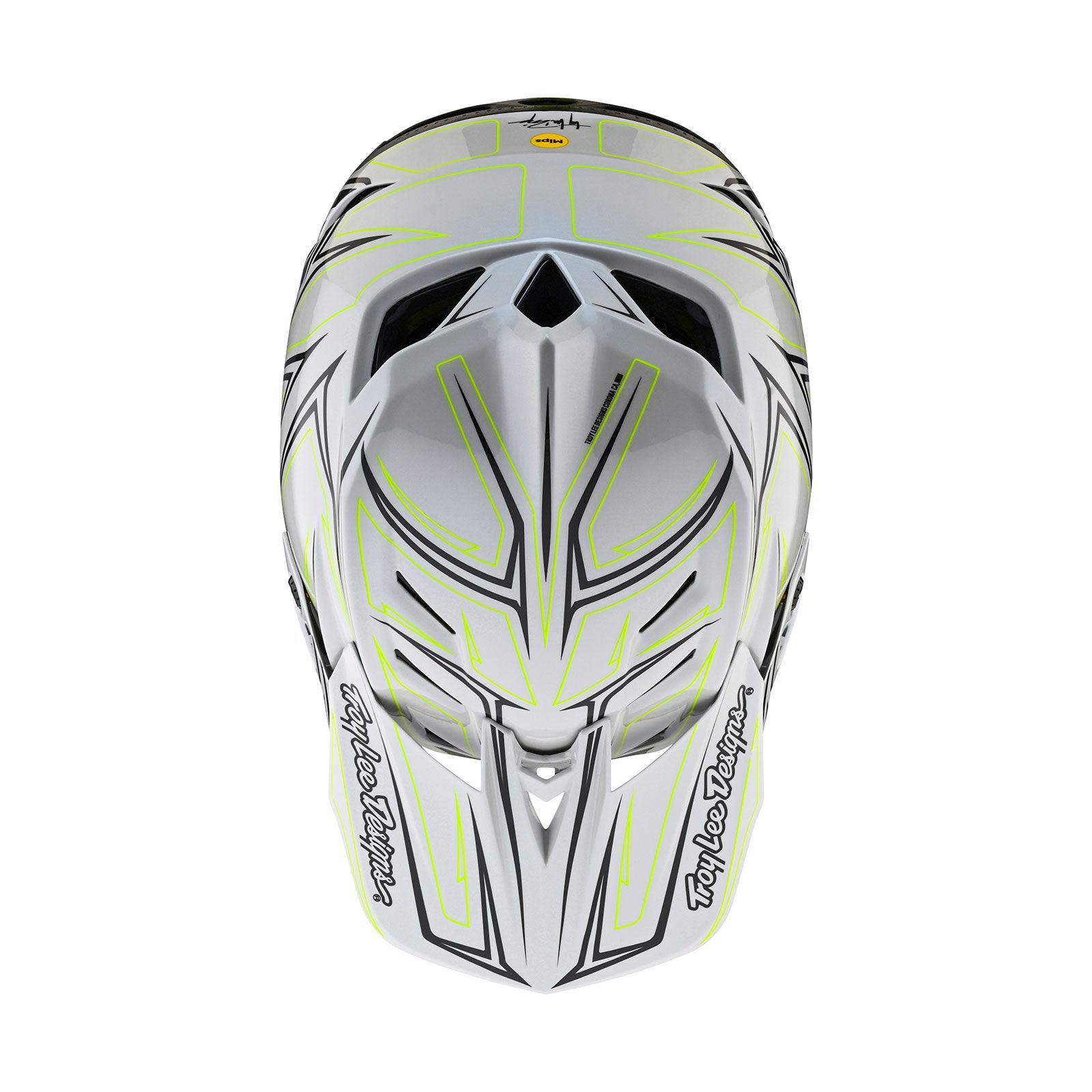 D4 Composite Helmet Pinned Light Gray – Troy Lee Designs
