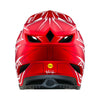 D4 Composite Helmet Pinned Red