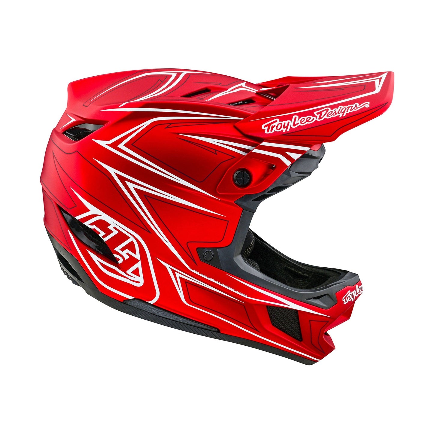 D4 Composite Helmet Pinned Red