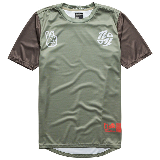 Maillot Flowline SS Flipped Olive