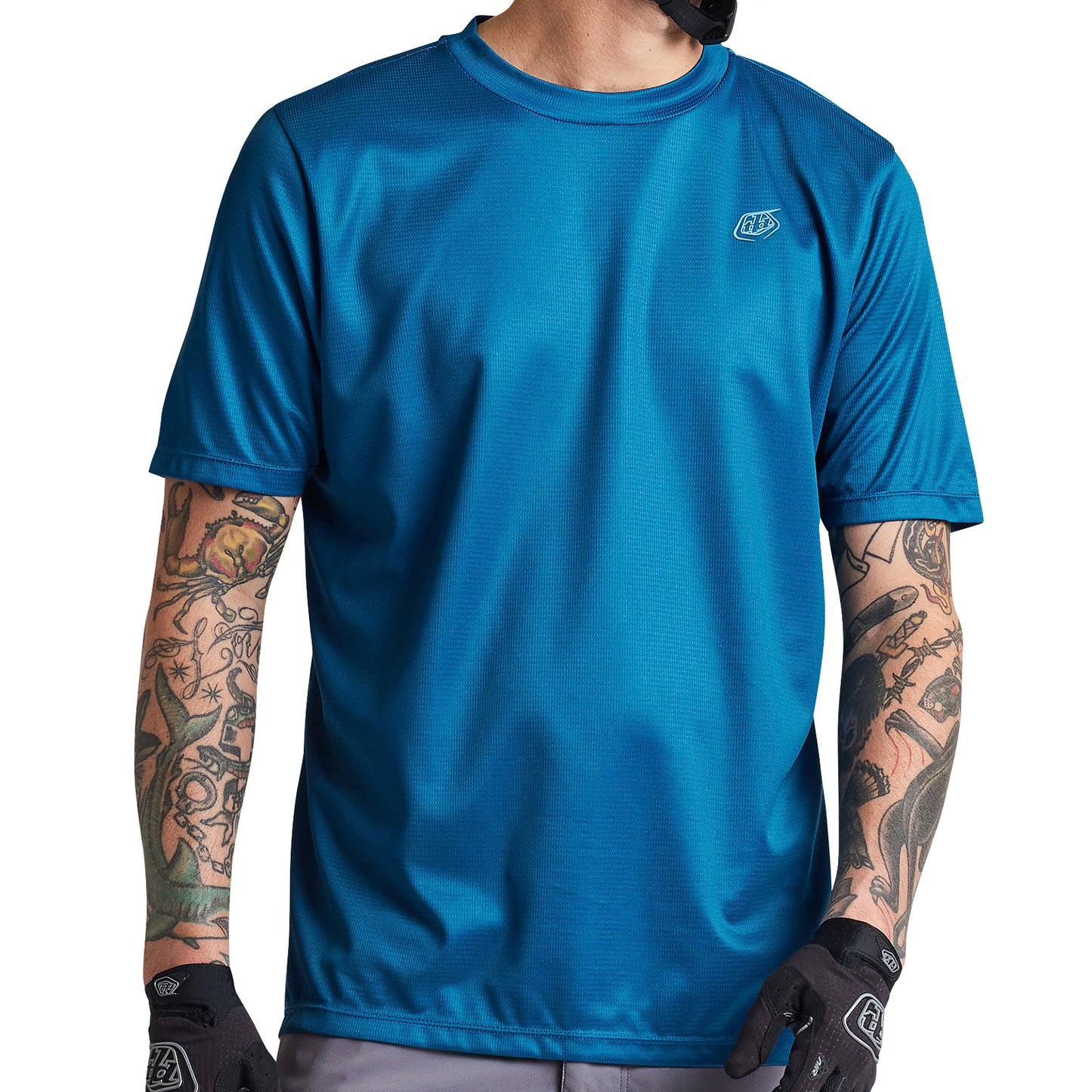 Maillot Flowline SS bleu ardoise uni