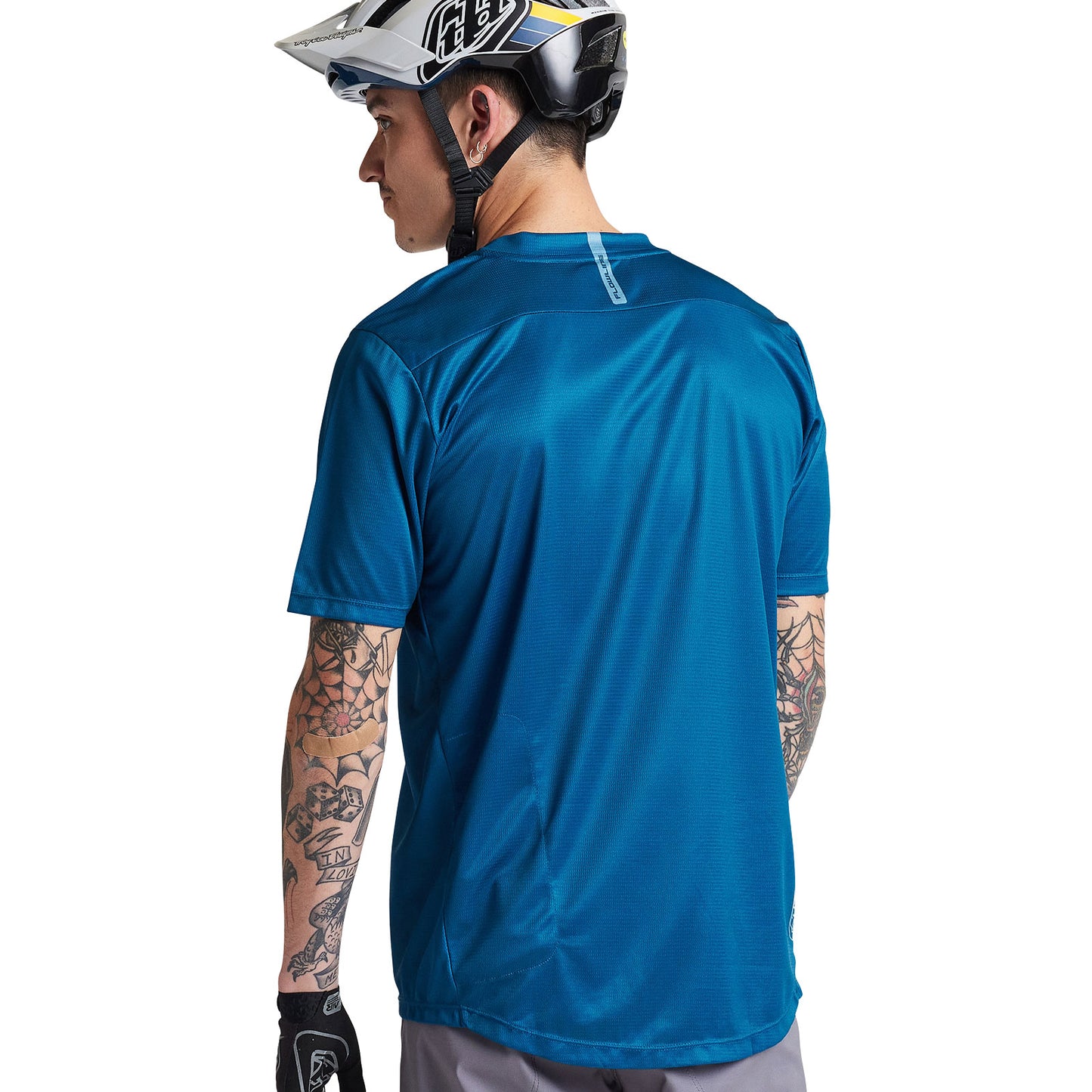 Maillot Flowline SS bleu ardoise uni