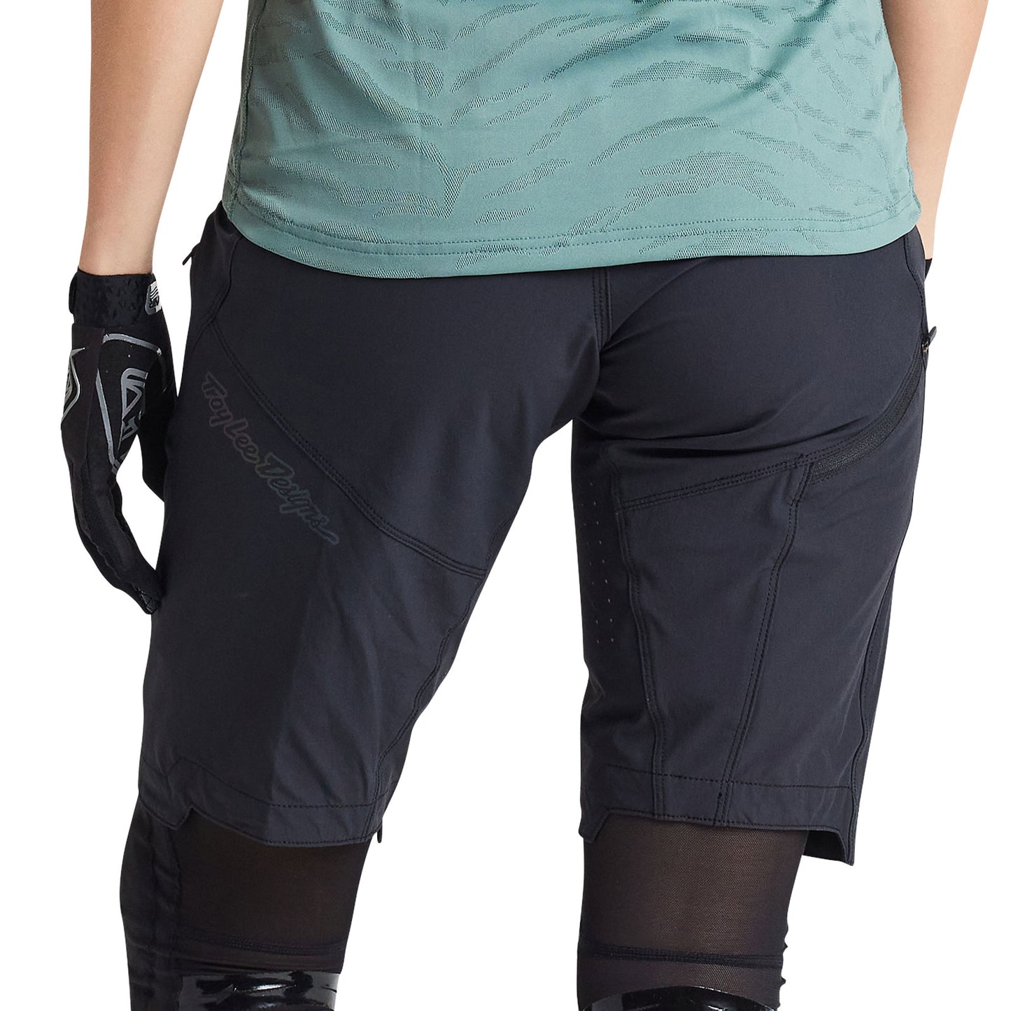 Womens Lilium Short W/Liner Solid Black