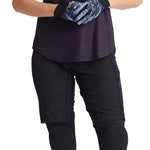 Womens Luxe Short No Liner Solid Black