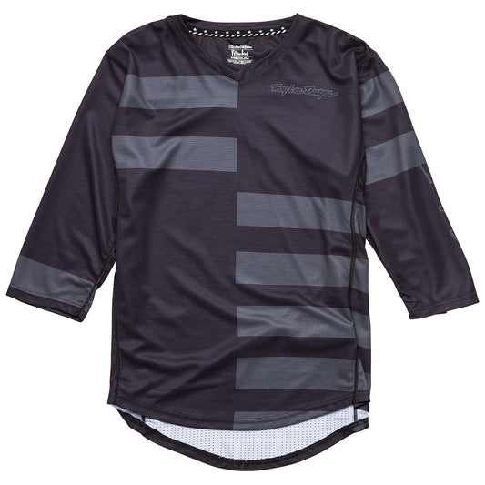 Mischief Jersey Split Stripe Noir Femme