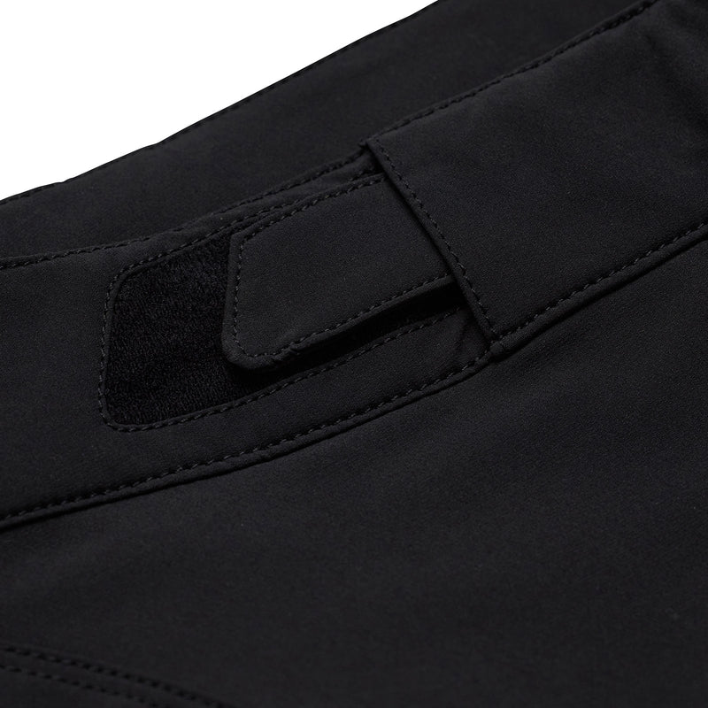 Short Mischief pour femme avec doublure, noir uni
