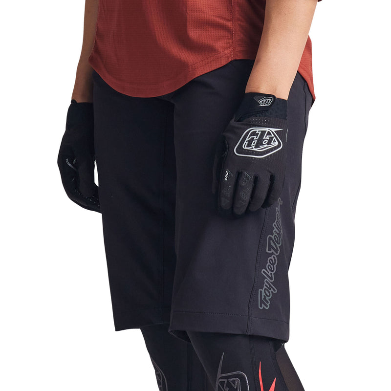 Womens Mischief Short No Liner Solid Black