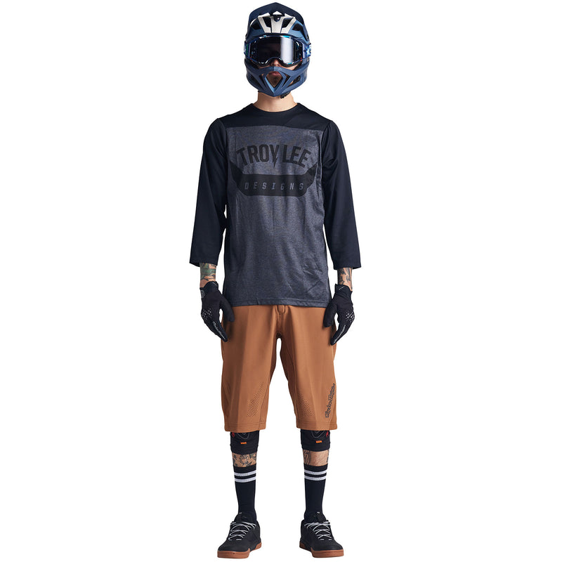Maillot Ruckus 3/4 Arc Noir