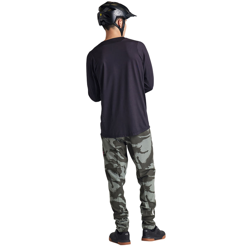 Skyline LS Jersey Mono Black