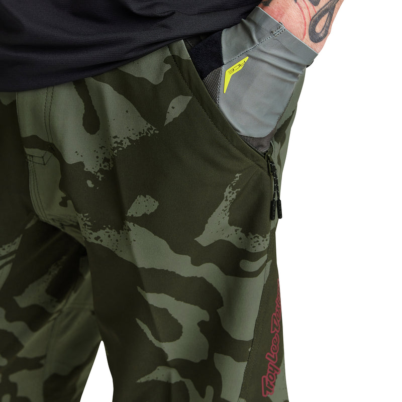 Short Skyline avec doublure Shadow Camo Olive