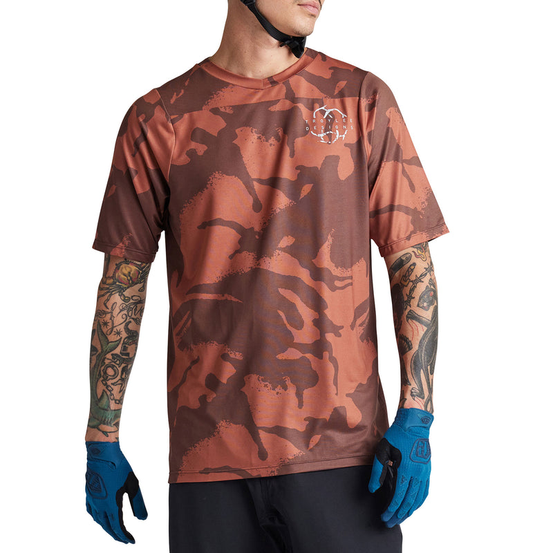Skyline SS Jersey Shadow Camo Brick