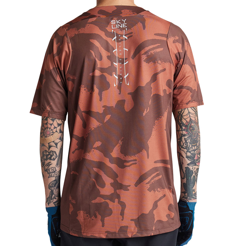 Skyline SS Jersey Shadow Camo Brick