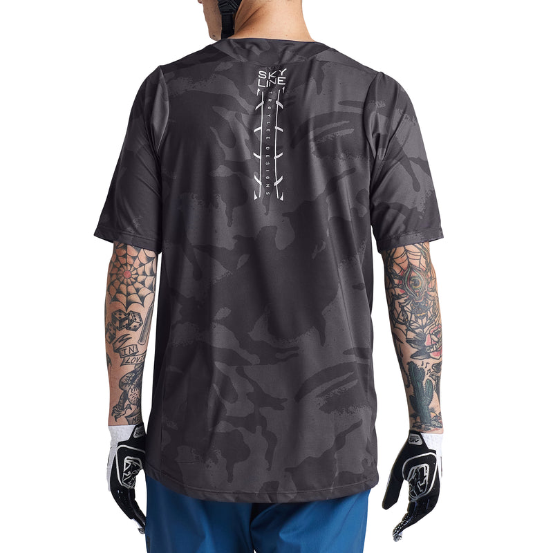 Skyline SS Jersey Shadow Camo Carbon