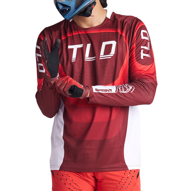 Maillot de sprint Reverb Race Rouge
