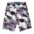 Short Youth Flowline sans doublure, camouflage blanc