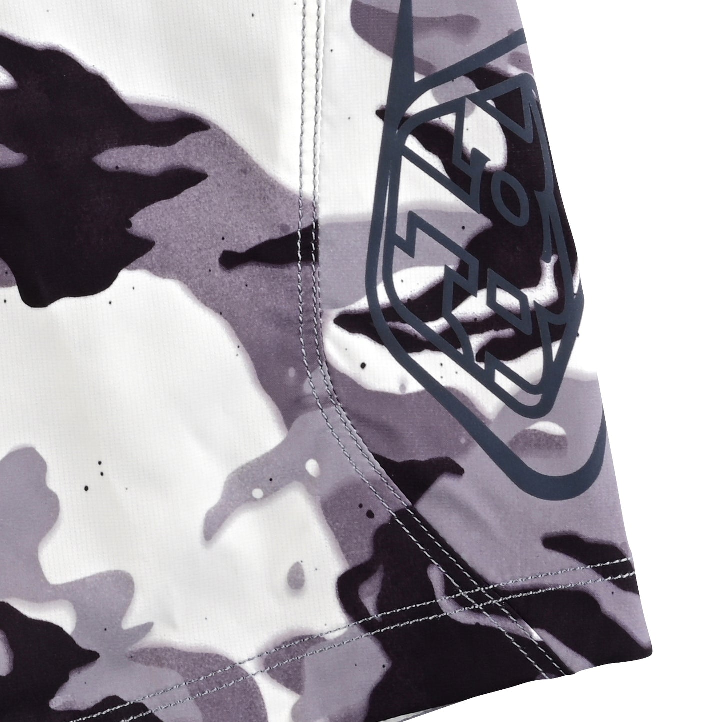 Short Youth Flowline sans doublure, camouflage blanc