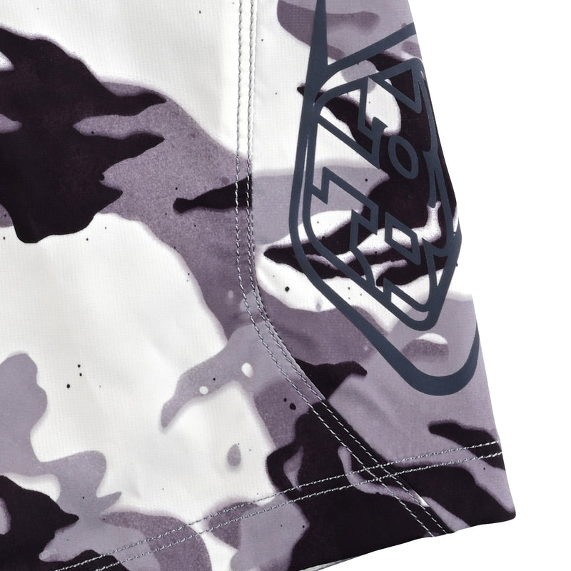 Short Youth Flowline sans doublure, camouflage blanc