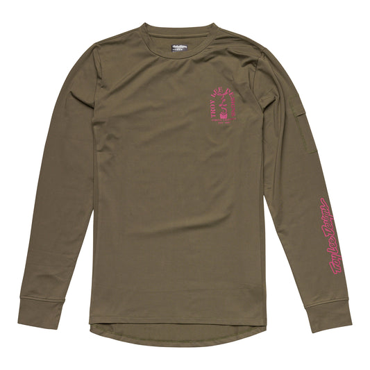 T-shirt Youth Ride Fangs Olive