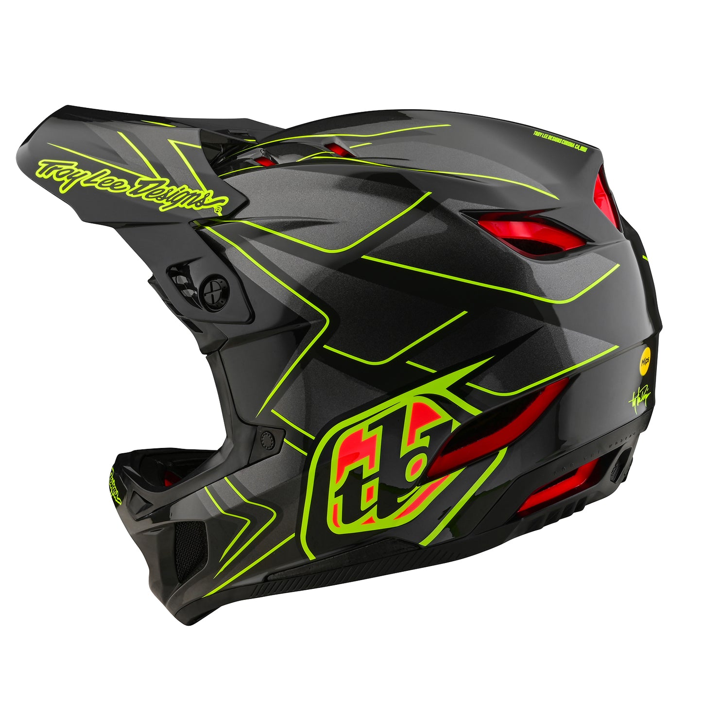 D4 Composite Helmet Ghostwing Gray