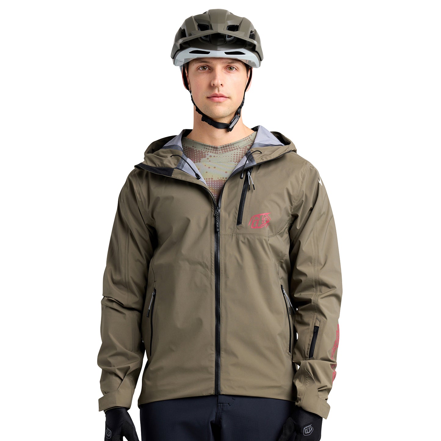 Resist Jacket Mono Dark Pine