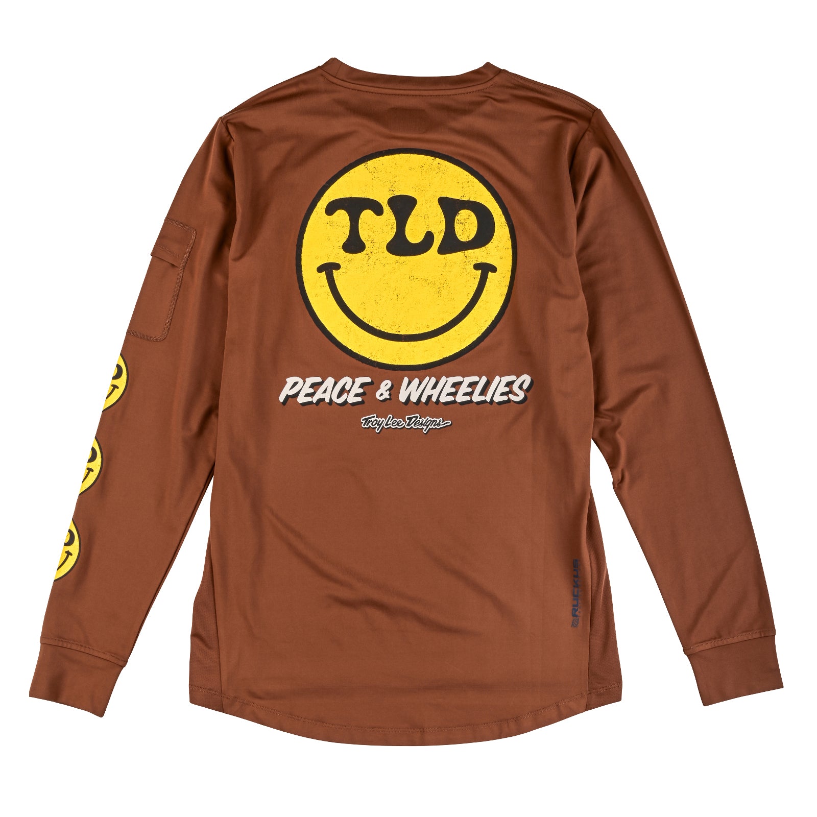 Jersey Troy Lee Designs Youth Ruckus Ride LS Pressed - Carbon main image 1
