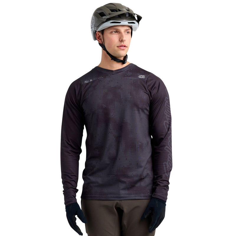 Skyline Chill Jersey Scattered Carbon