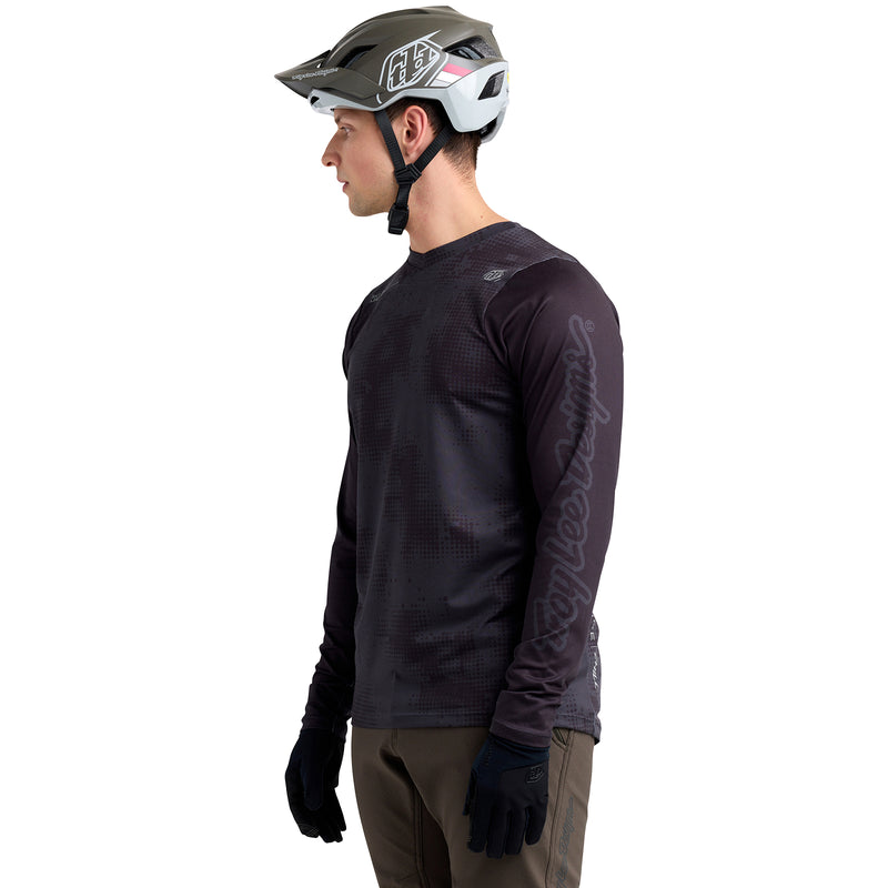 Skyline Chill Jersey Scattered Carbon