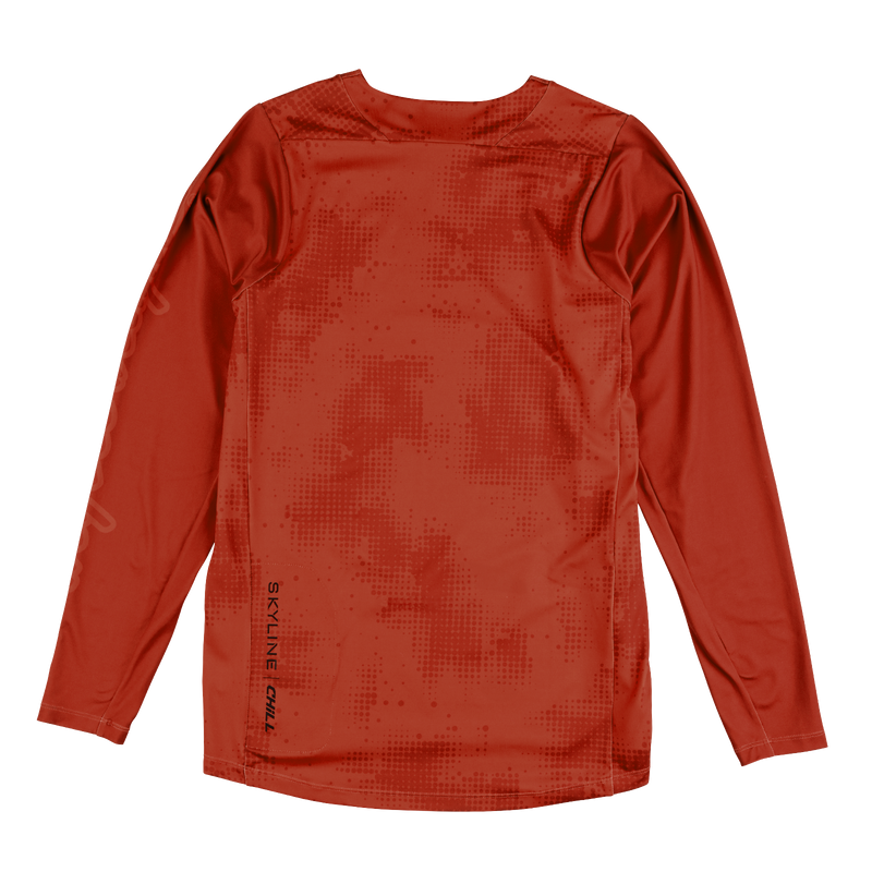 Skyline Chill Jersey Scattered Fire Orange