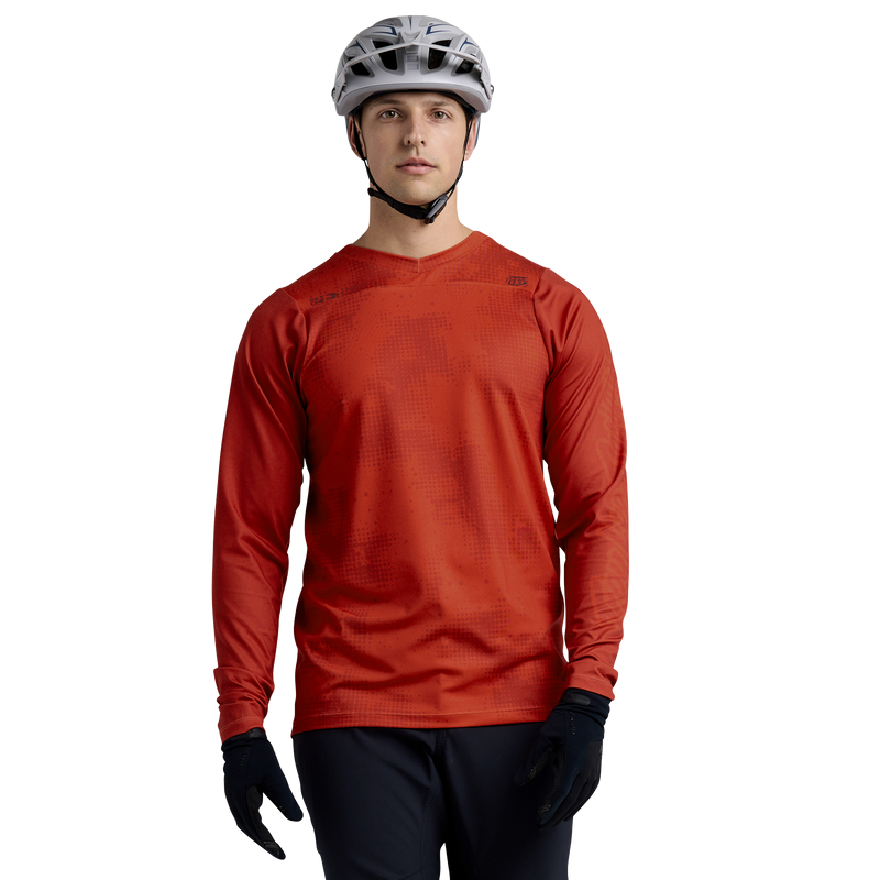 Skyline Chill Jersey Scattered Fire Orange