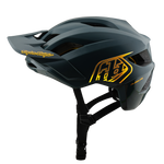 Flowline Helmet Point Gray / Gold