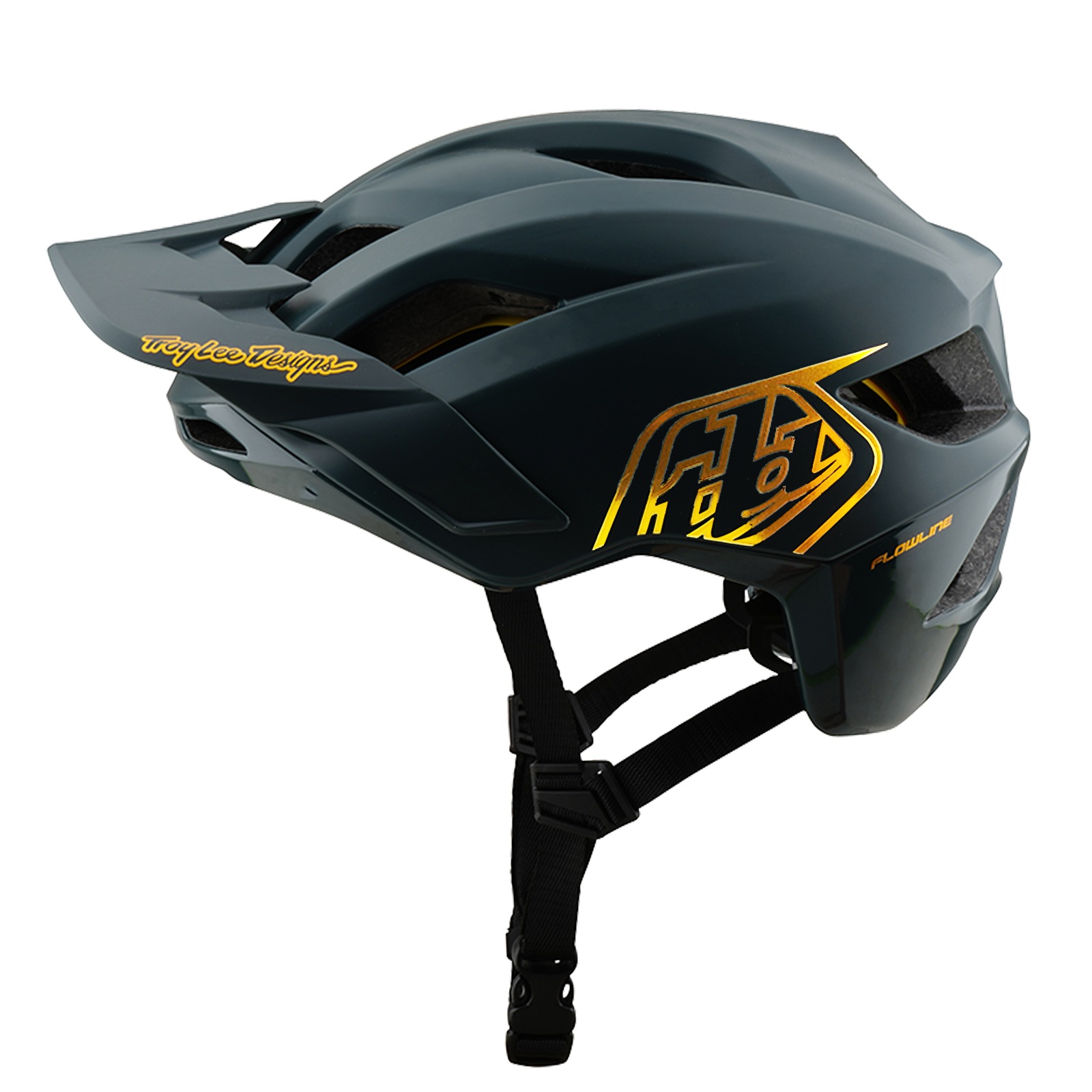 Flowline Helmet Point Gray / Gold