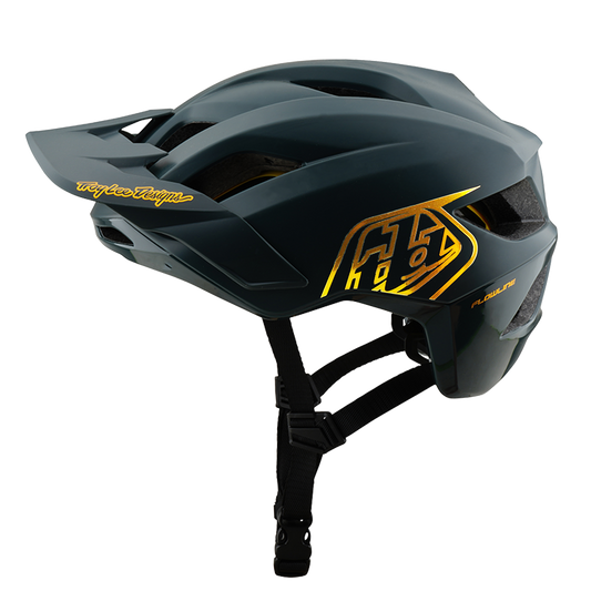 Flowline Helmet Point Gray / Gold