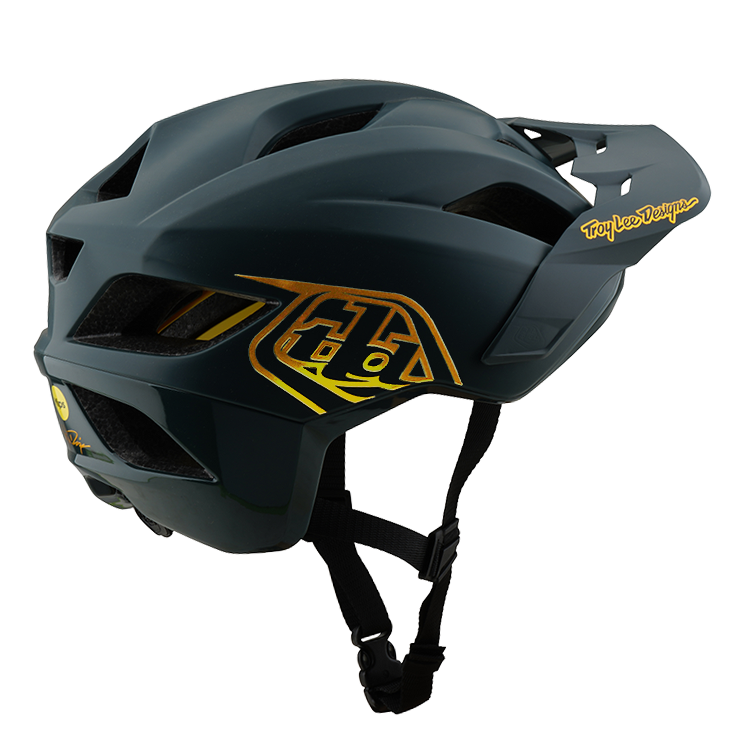 Flowline Helmet Point Gray / Gold