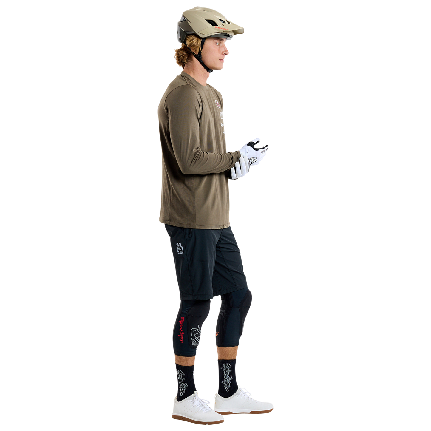 Débardeur court Skyline Trail Mono Noir